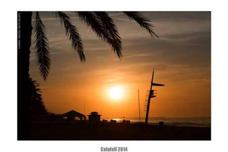 Апартаменты Bonito Y Acoger, A 50 Metros Del Mar Con Wifi Калафелл Экстерьер фото